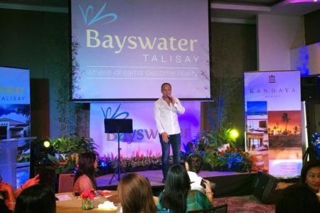 Bayswater Talisay Roadshow in Davao with Chad Borja